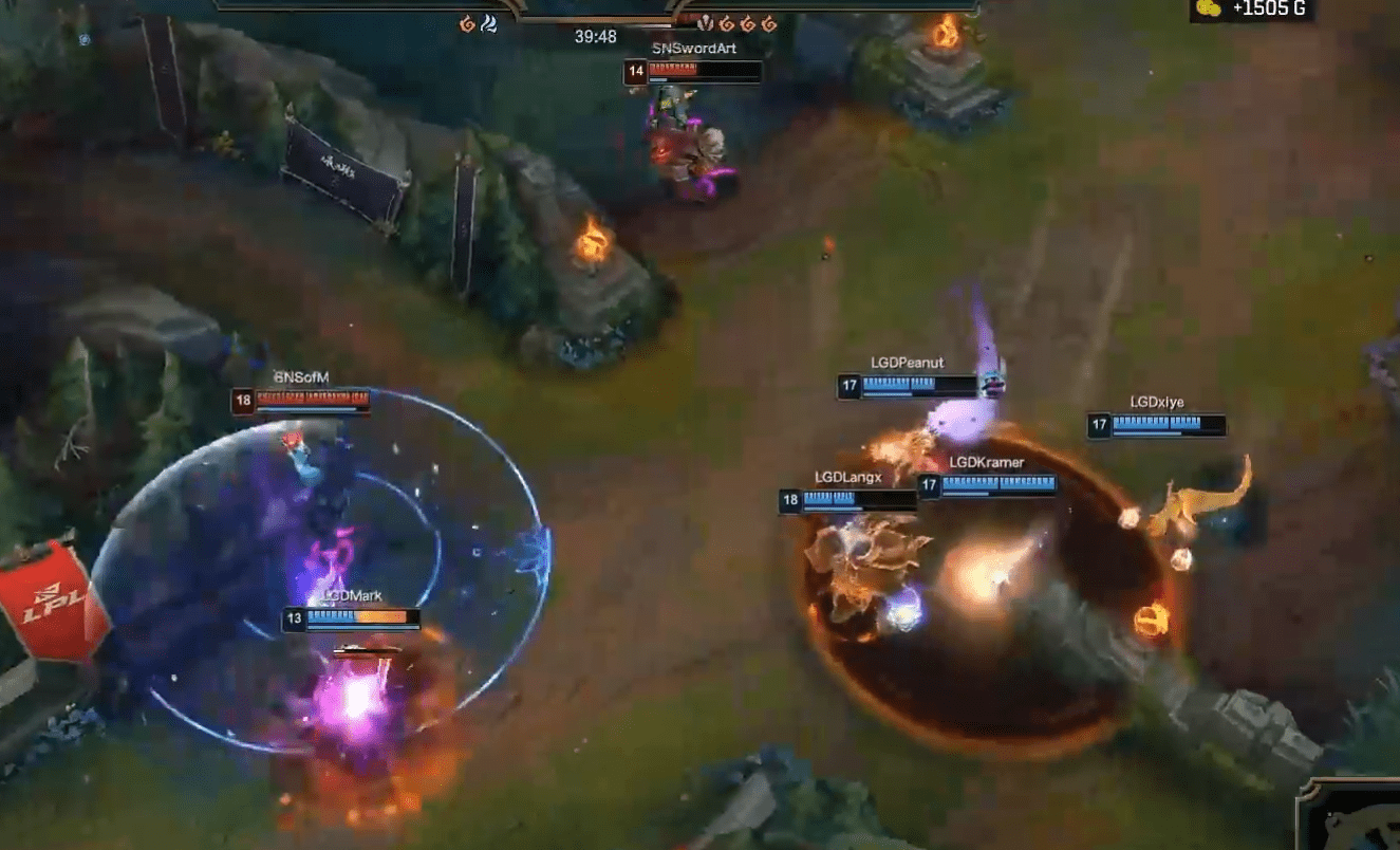 LGD碾压FNC，SwordArt高光表现