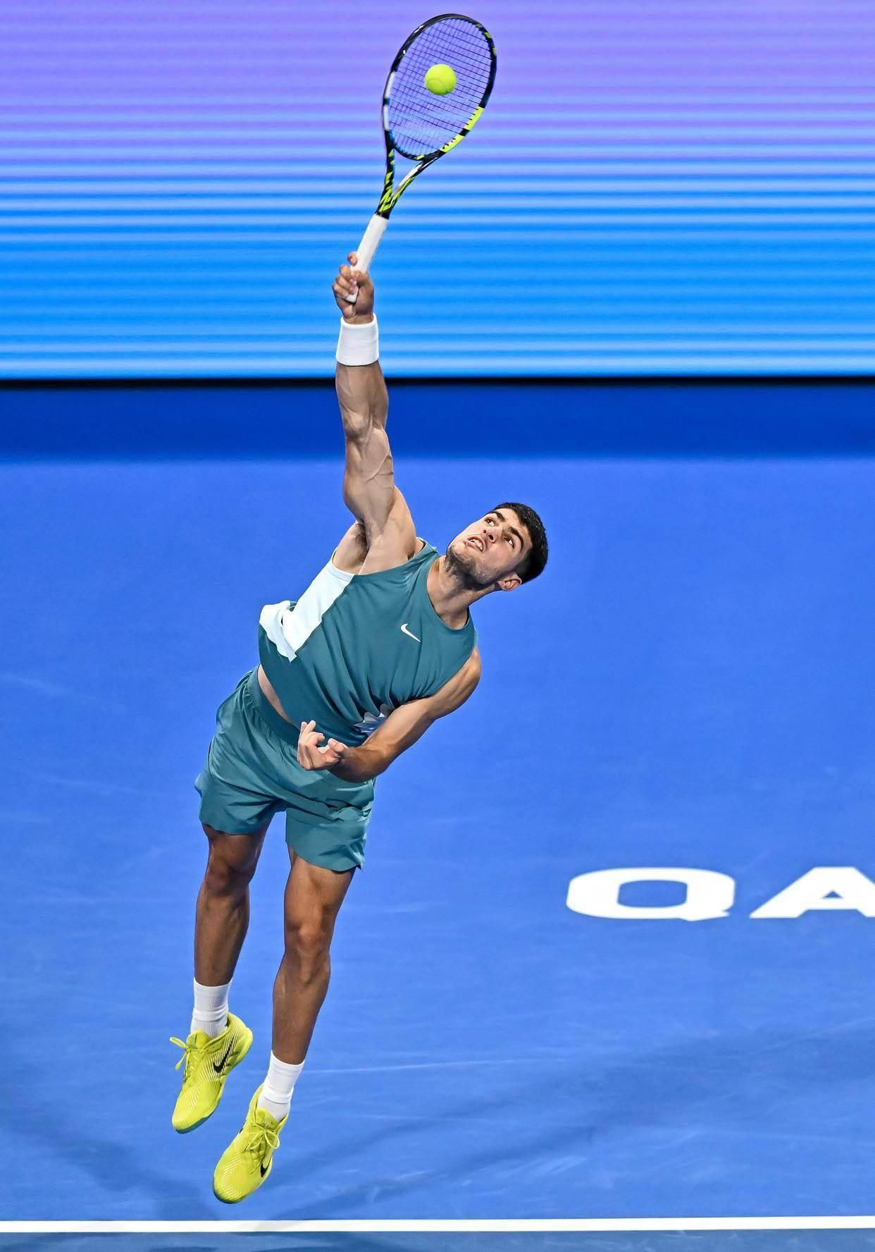 日本网球队绝地反击英国网球队，阿尔卡拉斯爆发神勇